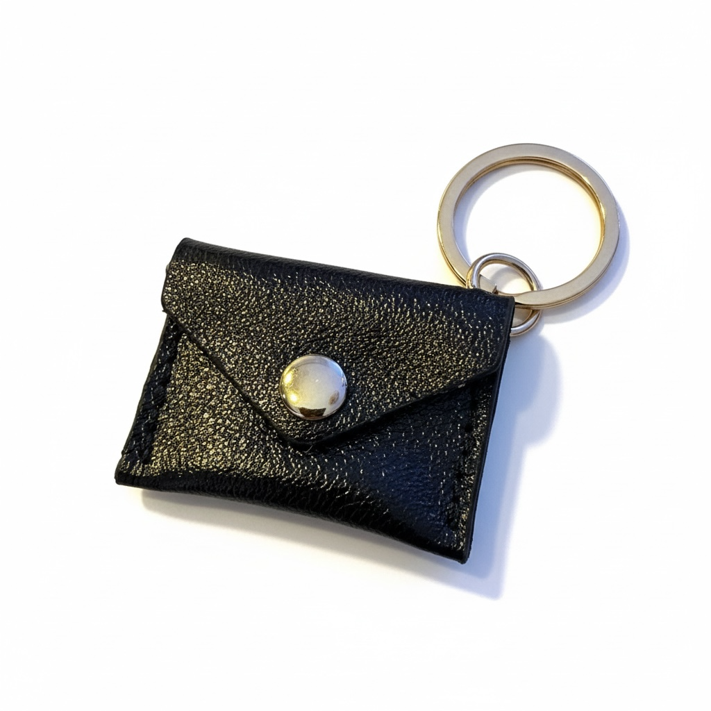 BY TOPAZE - PORTE CLEFS MINI SAC EN CUIR - 19 COULEURS DIFFERENTES