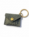 BY TOPAZE - PORTE CLEFS MINI SAC EN CUIR - 19 COULEURS DIFFERENTES