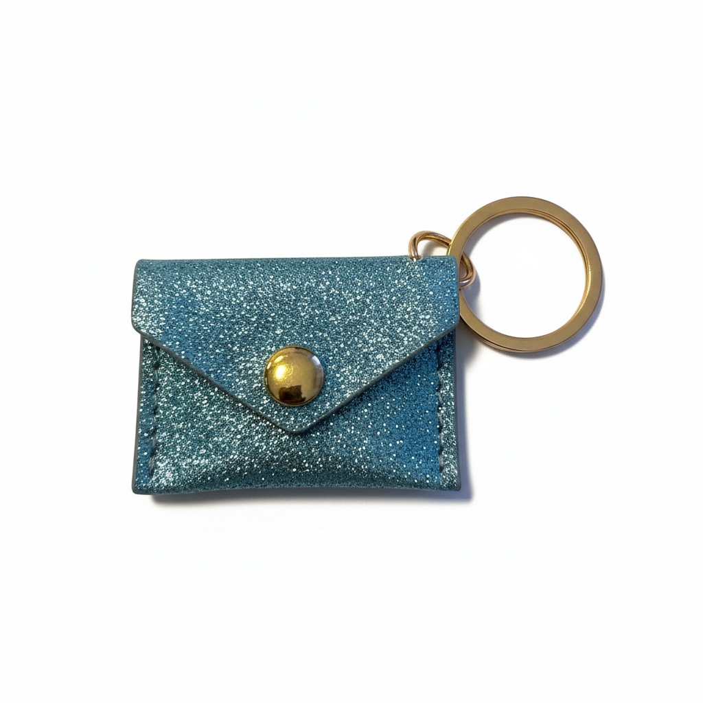 BY TOPAZE - PORTE CLEFS MINI SAC EN CUIR - 19 COULEURS DIFFERENTES