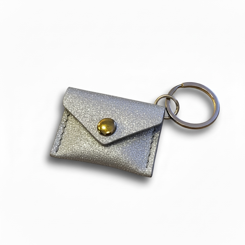 BY TOPAZE - PORTE CLEFS MINI SAC EN CUIR - 19 COULEURS DIFFERENTES