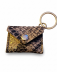 BY TOPAZE - PORTE CLEFS MINI SAC EN CUIR - 19 COULEURS DIFFERENTES