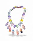 TITTIBI - COLLIER LABUBU MULTICOLORE