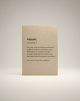 BY TOPAZE - CARNET " DEFINITION DE MAMIE " papier kraft