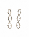 GAS BIJOUX - BOUCLES D'OREILLES RIVAGE 3 MINI en argenté