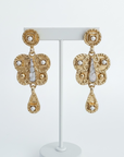 GAS BIJOUX - BOUCLES D'OREILLES PAZ petit modèle dorées à l'or fin