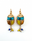 GAS BIJOUX - BOUCLES D’OREILLES SCARAMOUCHE dorées à l’or fin