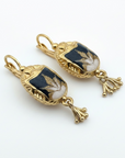 GAS BIJOUX - BOUCLES D’OREILLES SCARAMOUCHE dorées à l’or fin