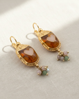 GAS BIJOUX - BOUCLES D’OREILLES SCARAMOUCHE dorées à l’or fin