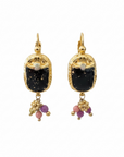 GAS BIJOUX - BOUCLES D’OREILLES SCARAMOUCHE dorées à l’or fin
