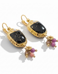 GAS BIJOUX - BOUCLES D’OREILLES SCARAMOUCHE dorées à l’or fin