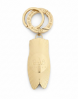 GAS BIJOUX - PORTE CLEFS CIGALE GRAND MODELE DORE ET EMAIL