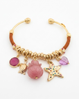 GAS BIJOUX - BRACELET ZANCHA DORE - ROSE