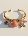 GAS BIJOUX - BRACELET ZANCHA DORE - ROSE