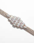 JORGINA - BRACELET CRISTAUX DE SWAROWSKI BLANCS