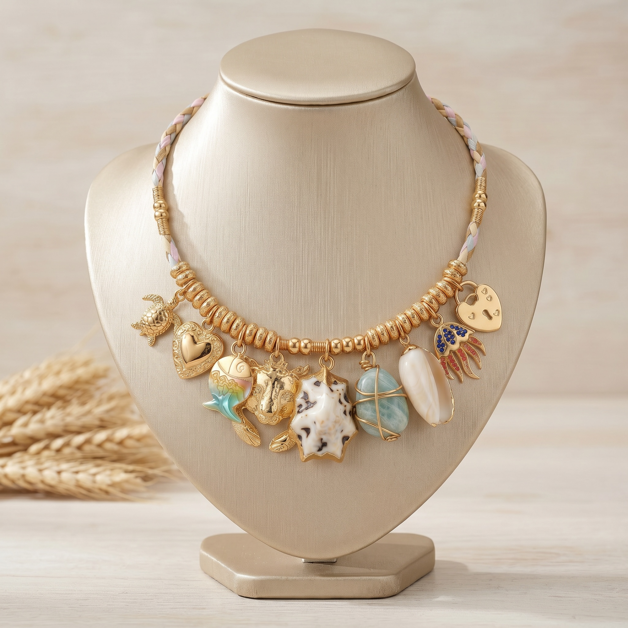 GAS BIJOUX - COLLIER BELLAGIO DORE