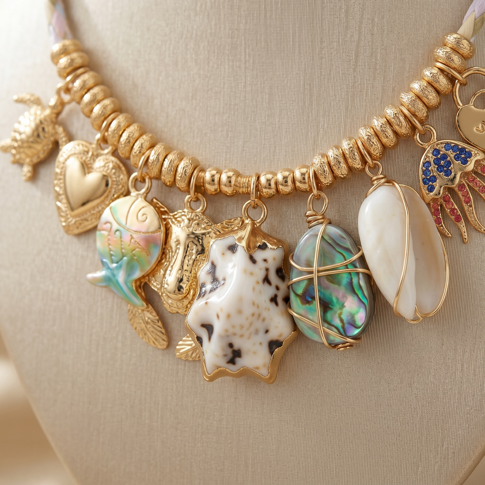 GAS BIJOUX - COLLIER BELLAGIO DORE