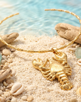 GAS BIJOUX - COLLIER BAMBOU HOMAREA DORE