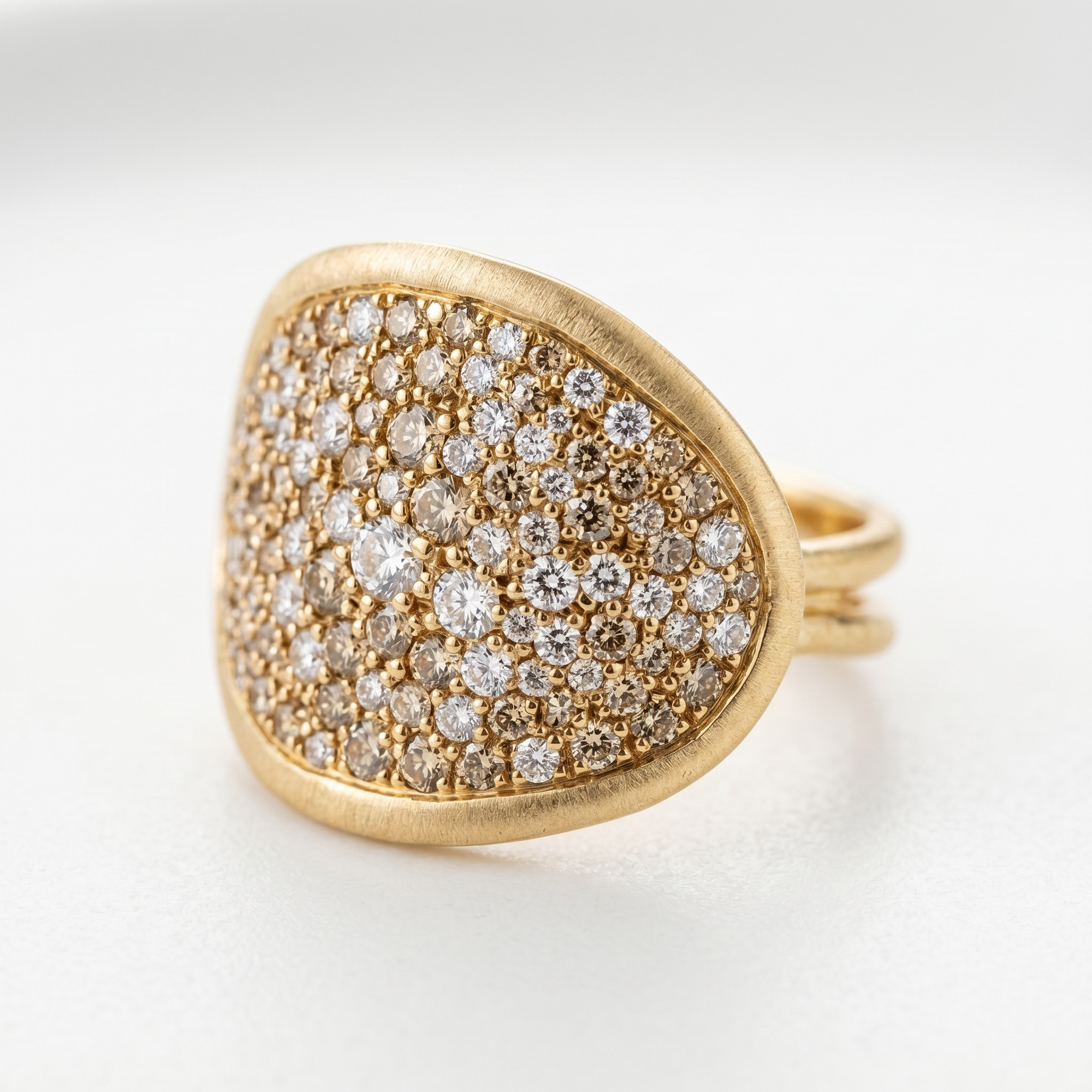 LSONGE - BAGUE LUMIERE DOREE AJUSTABLE