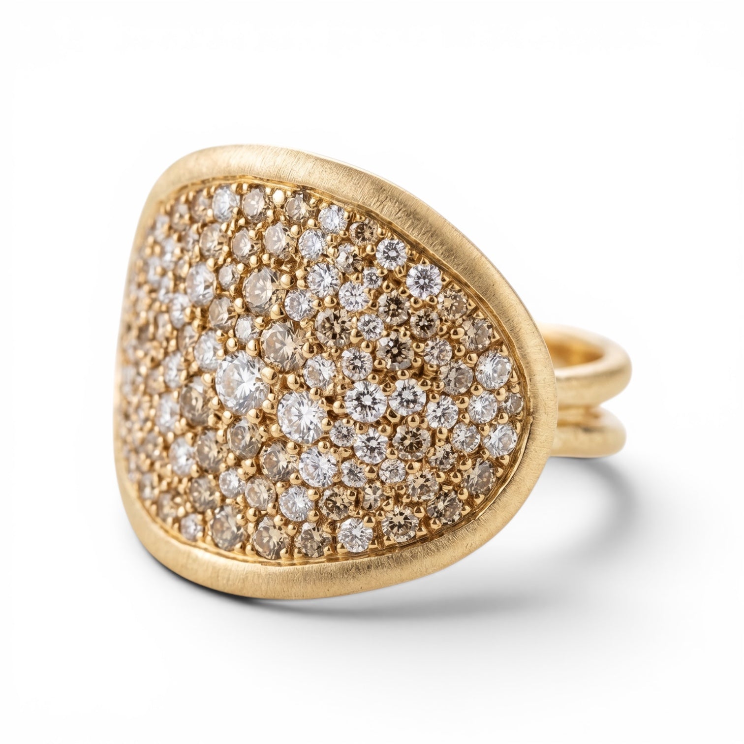 LSONGE - BAGUE LUMIERE DOREE AJUSTABLE