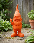 BLOGO - NAIN DE JARDIN BERNARDO - ORANGE - 29 CM