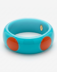 GAS BIJOUX - JONC COCCI ACETATE TURQUOISE