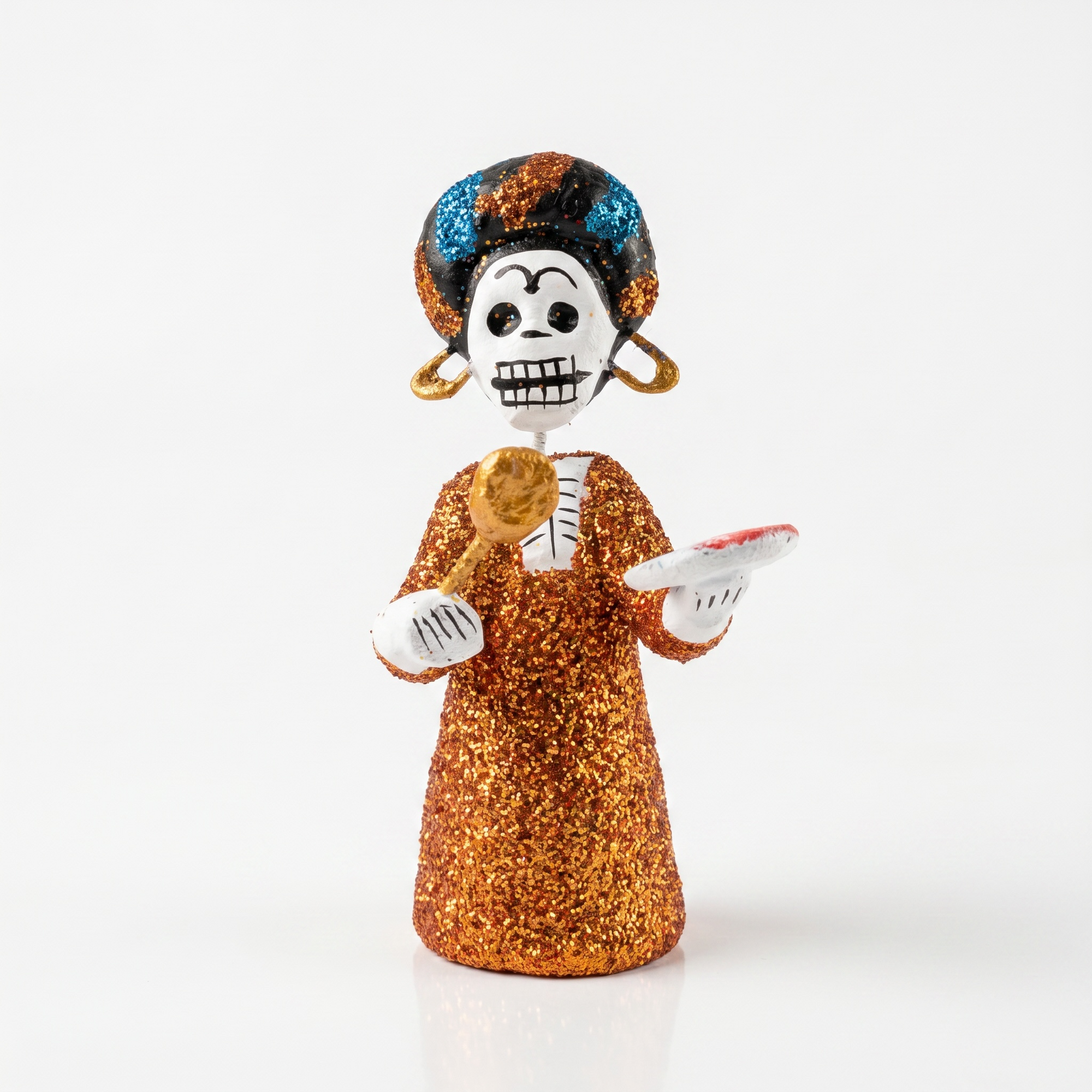 TIENDAS ESQUIPILAS - FRIDA ARTISTE - FIGURINES ARTISANALES - 5 COULEURS