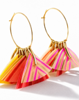GAS BIJOUX - BOUCLES MARLY MULTICOLORE DORÉES