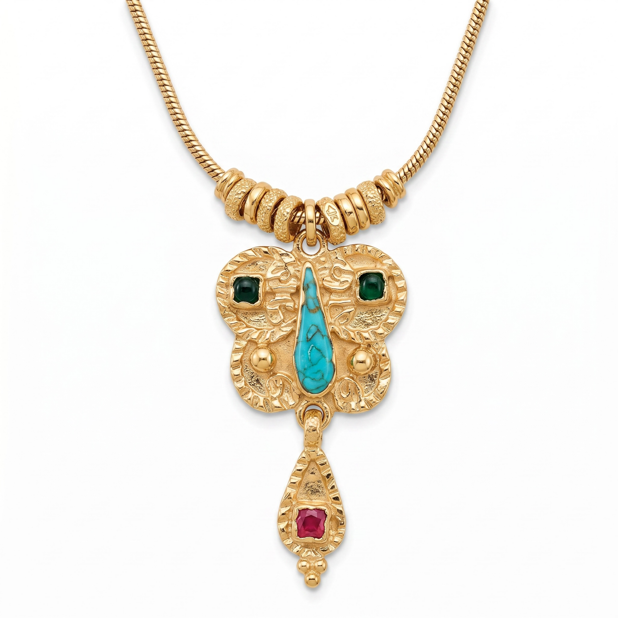 GAS BIJOUX - COLLIER BIA PAZ - TURQUOISE