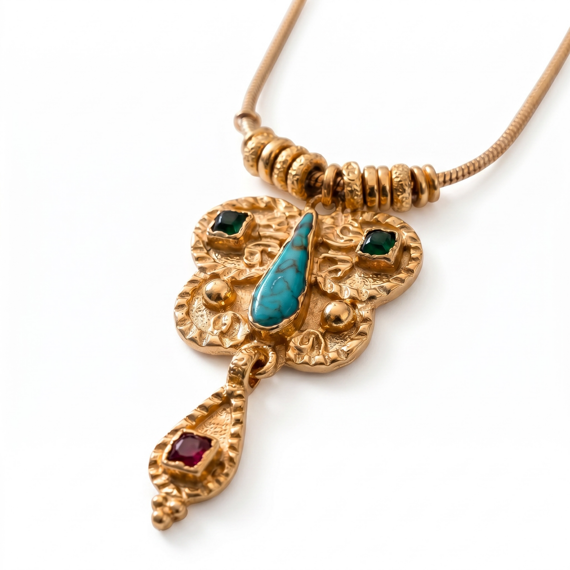 GAS BIJOUX - COLLIER BIA PAZ - TURQUOISE