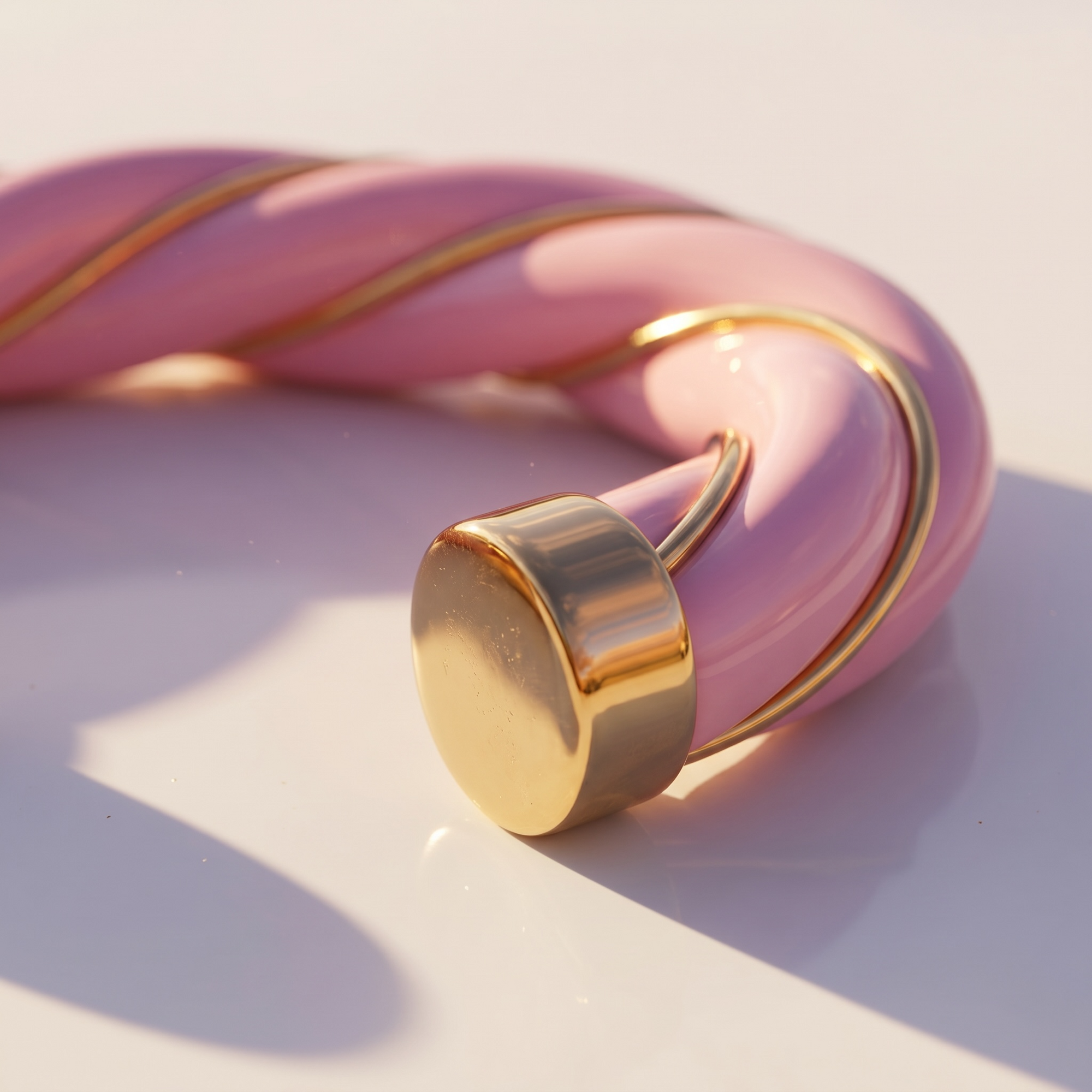 AURELIE BIDERMANN - JONC DIANA - ROSE BABY PINK