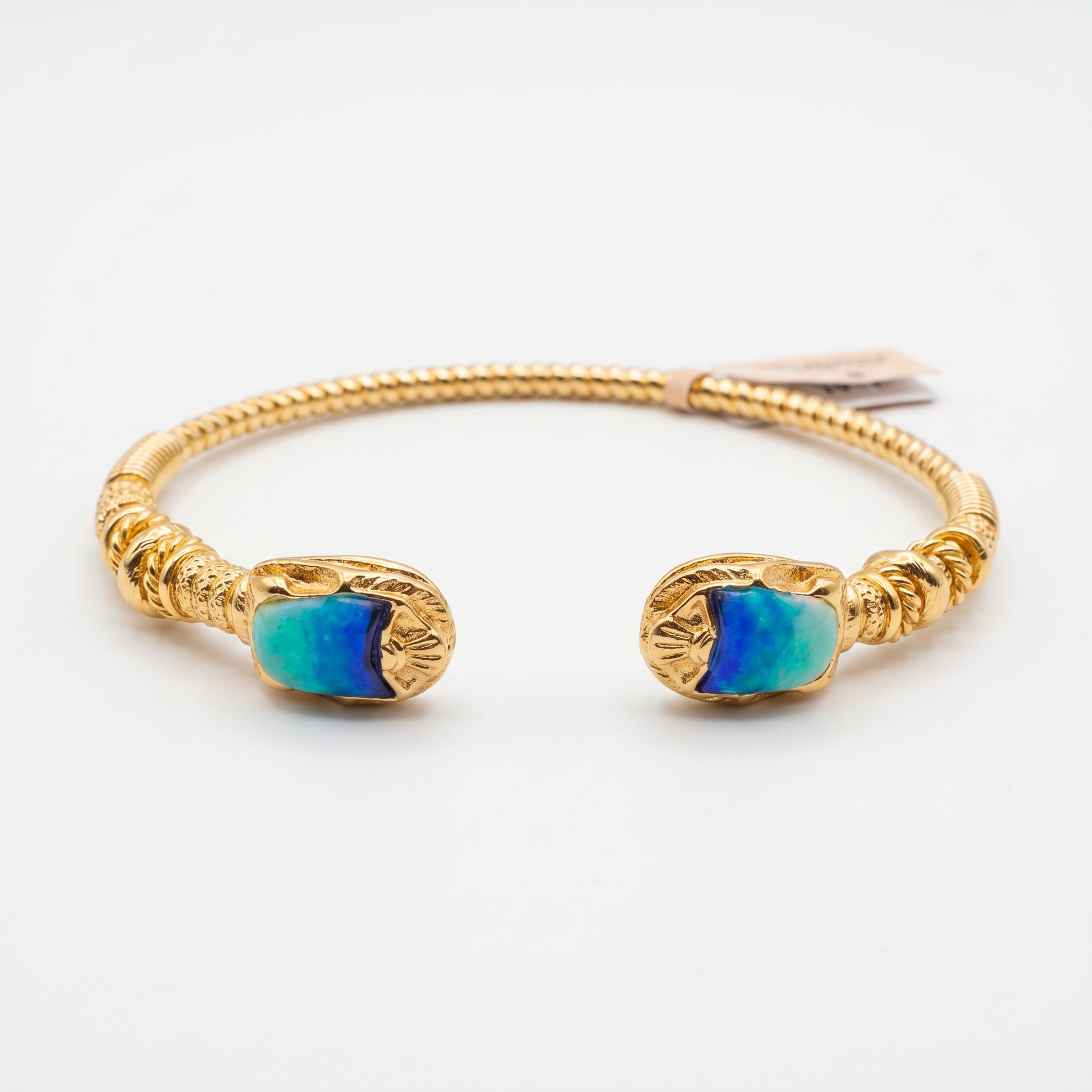 GAS BIJOUX - BRACELET DUALITY PETIT SCARAMOUCHE TORSADE EMAIL
