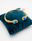 GAS BIJOUX - BRACELET DUALITY PETIT SCARAMOUCHE TORSADE EMAIL
