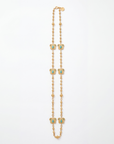 GAS BIJOUX - SAUTOIR PAZ DORE - TURQUOISE