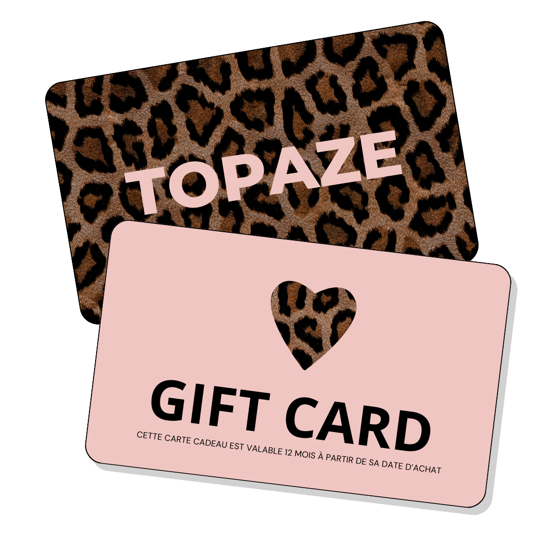 Carte cadeau BY TOPAZE