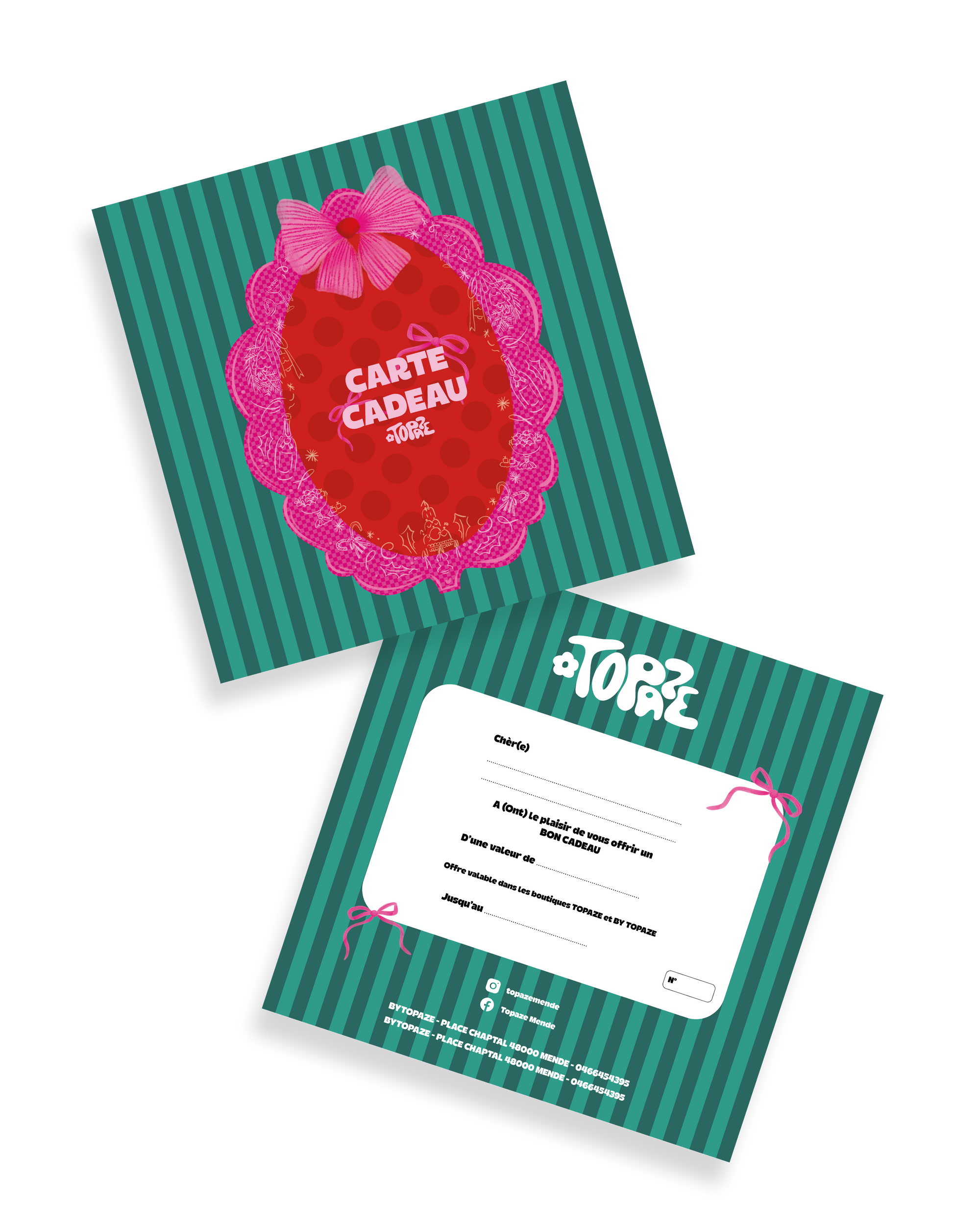 Carte cadeau BY TOPAZE
