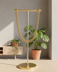 GAS BIJOUX - COLLIER MULTI GOURMETTE doré à l'or fin