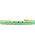 TARAJWL - Bracelet modèle Rainbow green