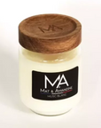 MAT & AMANDINE - Bougie Musc Blanc