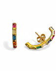 UNE A UNE - Boucles d'oreilles LAS VEGAS - Multicolore