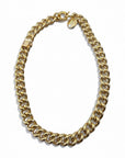 GAS BIJOUX - COLLIER MULTI GOURMETTE doré à l'or fin