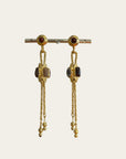 GAS BIJOUX - Boucles d'oreilles Talisman dorée -