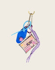 POP MART - Bijoux de sac Labubu Violet