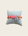 CREATION LOLOTTE - Bracelet Love Rose et jaune