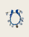 CREATION LOLOTTE - Bracelet Bandana Bleu