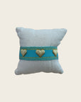 CREATION LOLOTTE - Bracelet Tissu Coeur Bleu