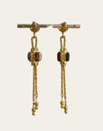 GAS BIJOUX - Boucles d'oreilles Talisman dorée -